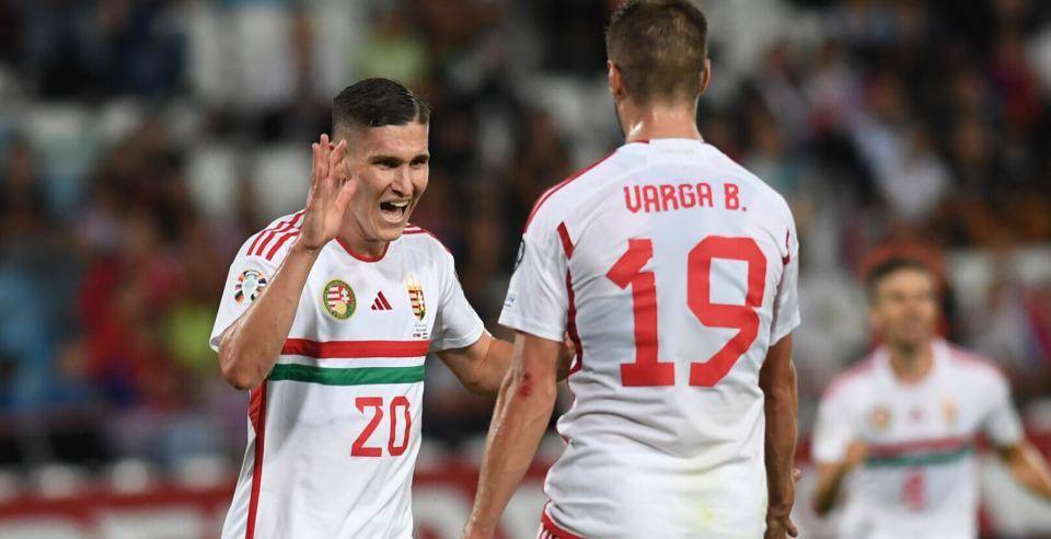 匈牙利队在对阵保加利亚的比赛中取得胜利 匈牙利队在对阵保加利亚的比赛中取得胜利